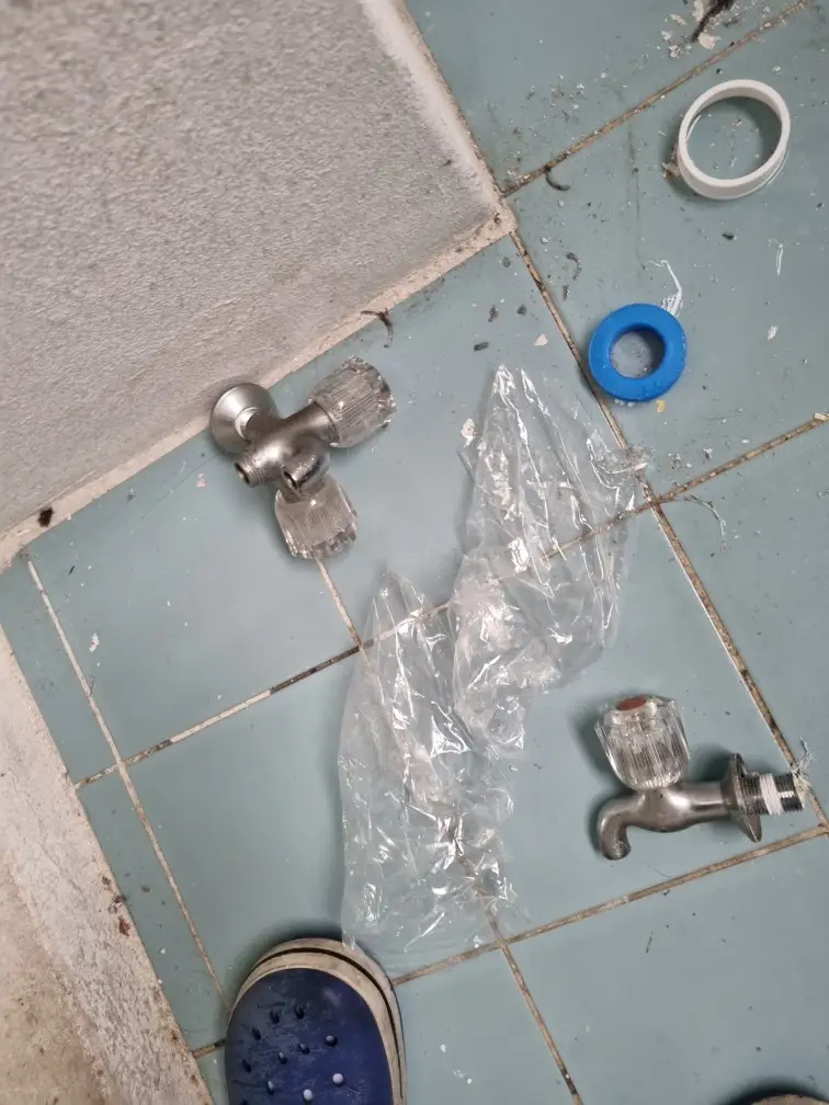 세탁실 수도꼭지 교환 6